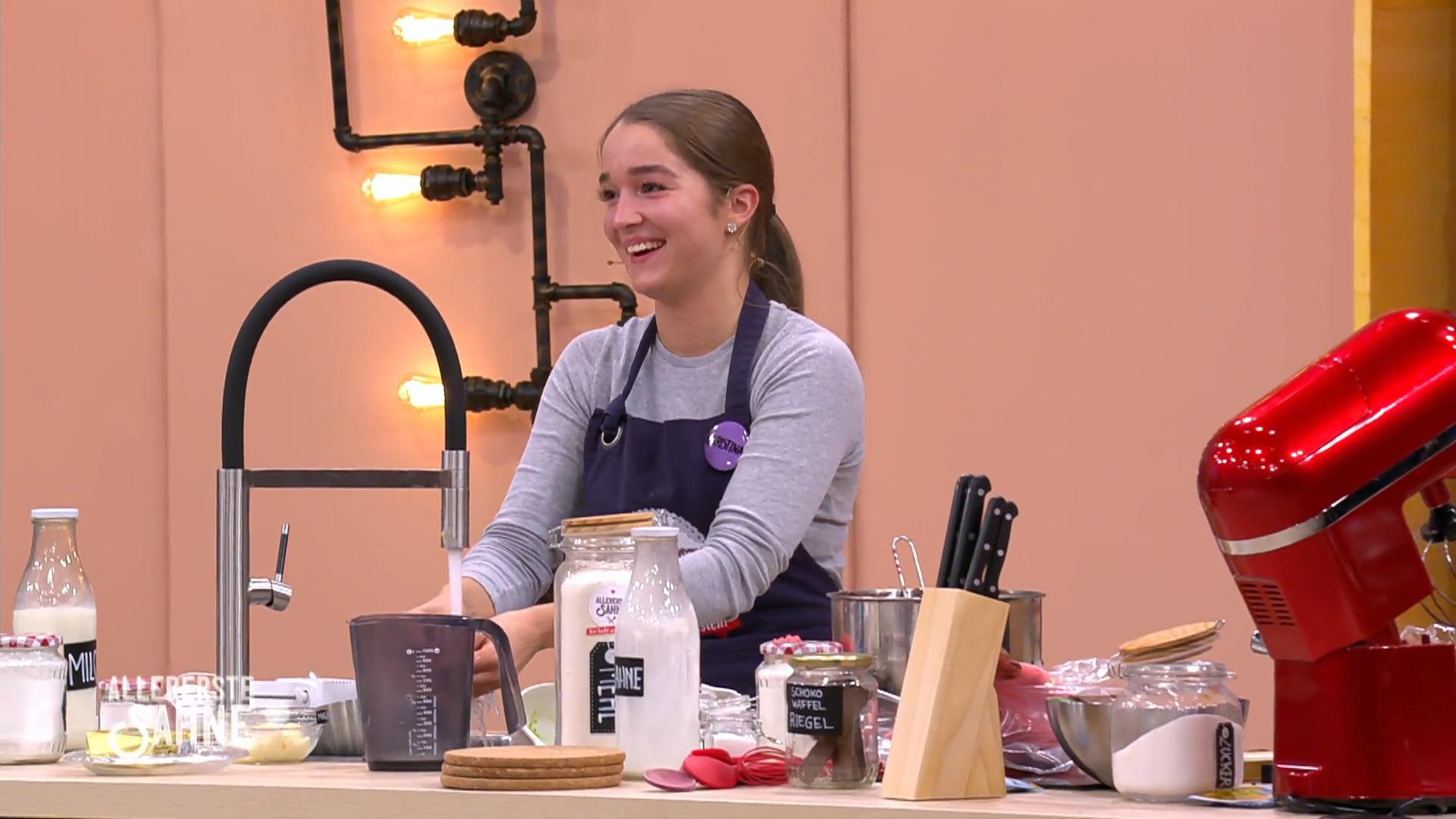 Christina schämt sich für ihre Torte