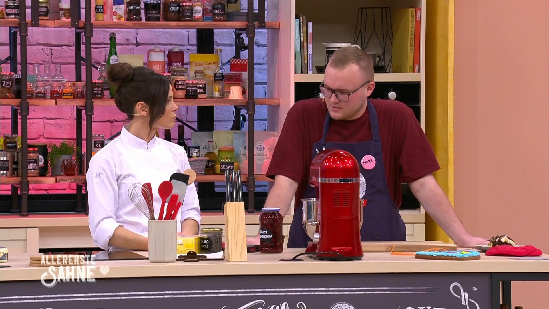 Mark kommt schnell ins Schwitzen