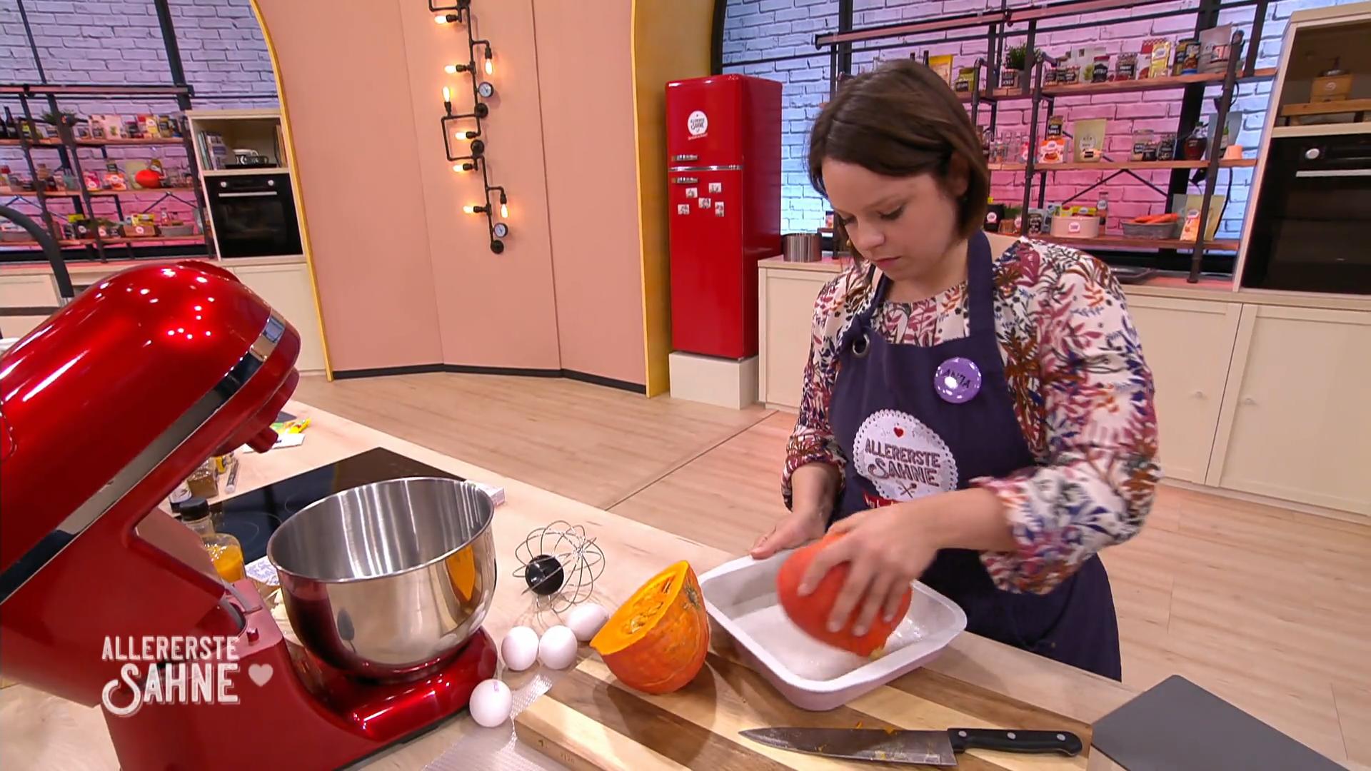 Ein Kürbiskuchen ohne Kürbis wird schwer werden