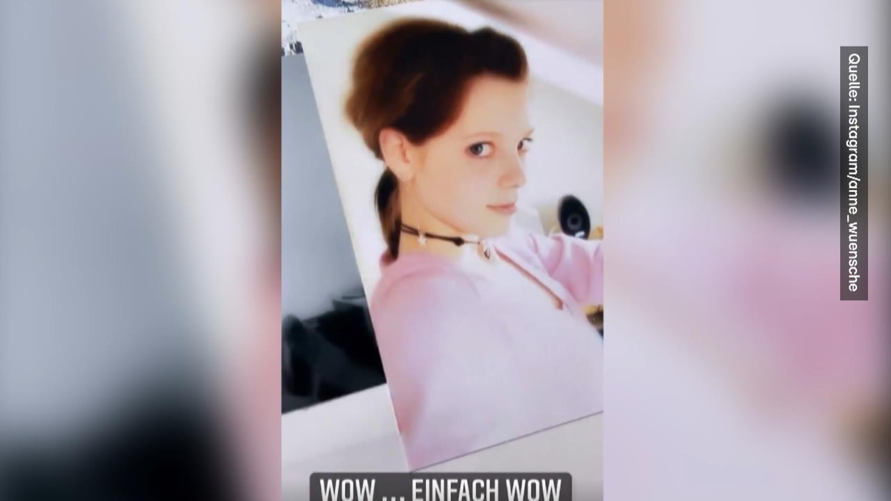 Anne Wünsche zeigt Teenie-Bilder