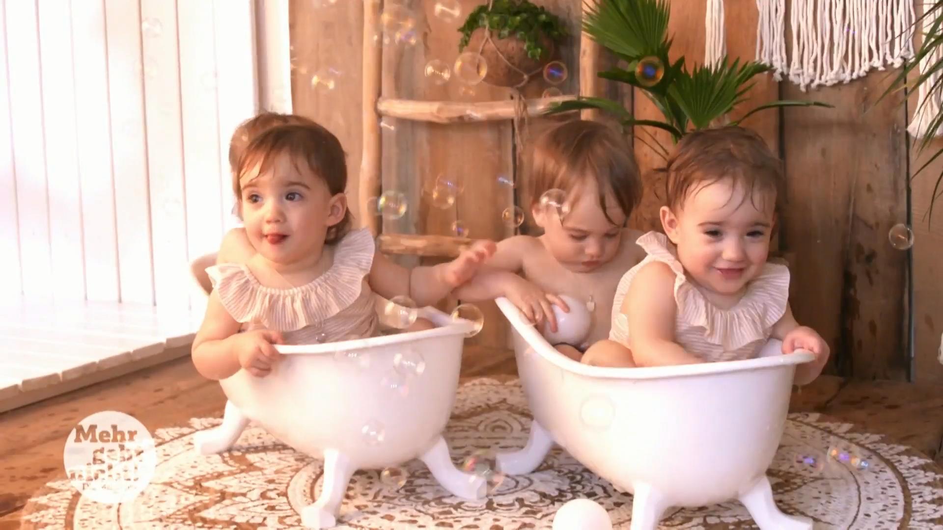 Vielfaches Babyglück