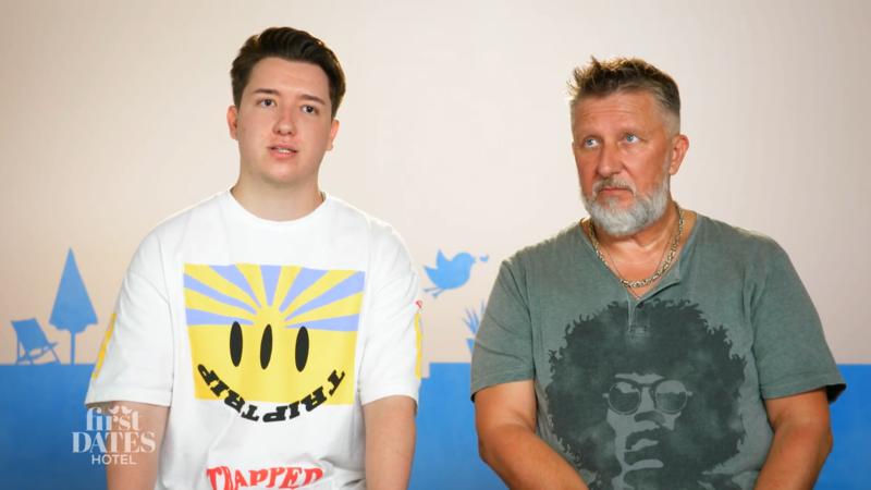 Bei Vater und Sohn steigt die Aufregung
