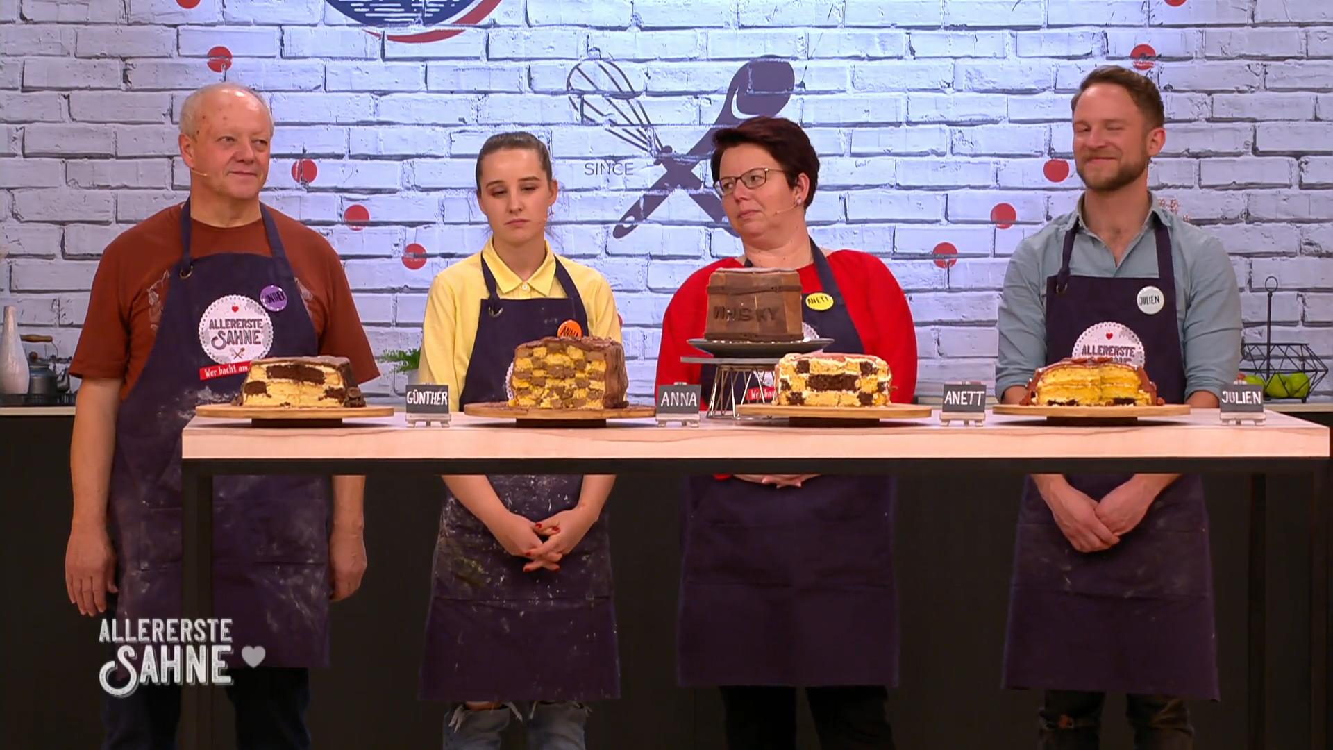 Die Kandidaten erfahren, wer gewinnt