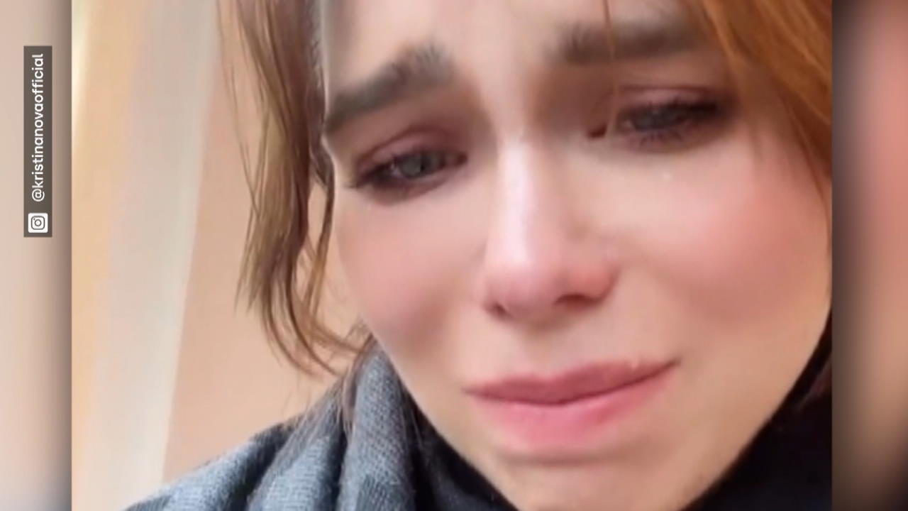 Liliana Matthäus weint um ihr Heimatland