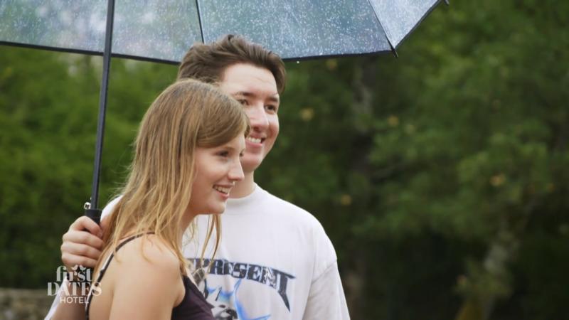 Stefanie freut sich über den Regen