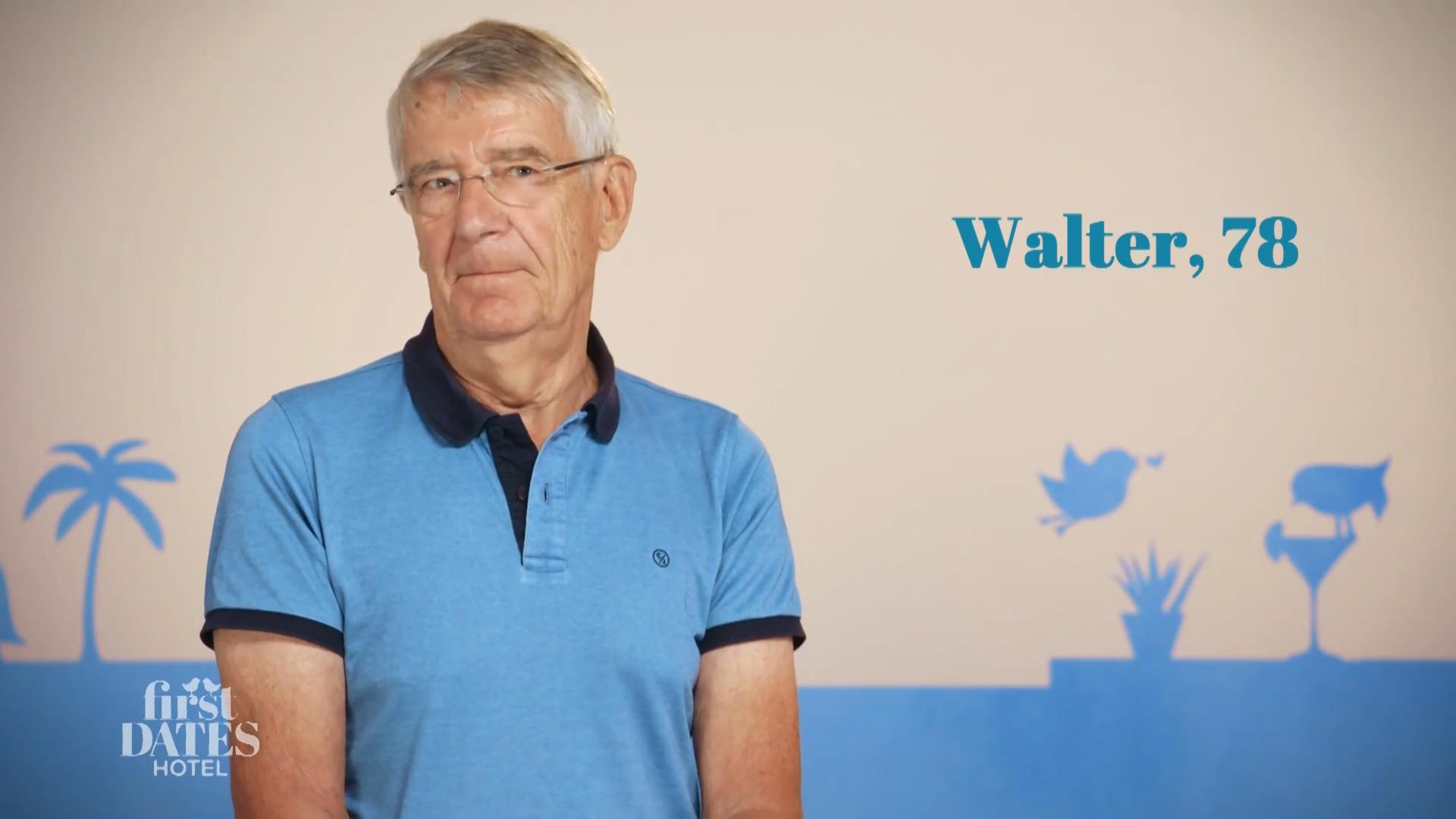 Der sportliche Rentner Walter reist an