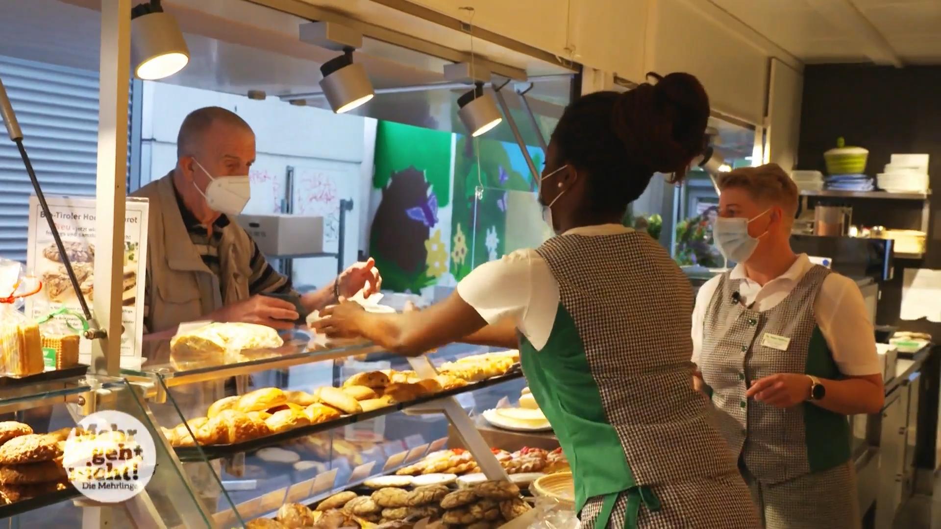 Ins kalte Wasser geworfen