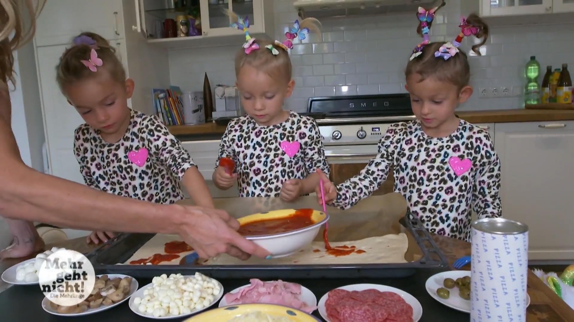 Pizzabacken bei Familie Eisenhardt
