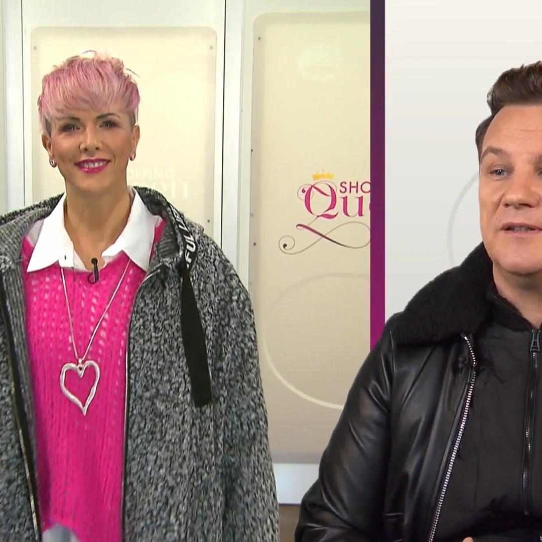 Melanie liefert einen "perfekten Look"