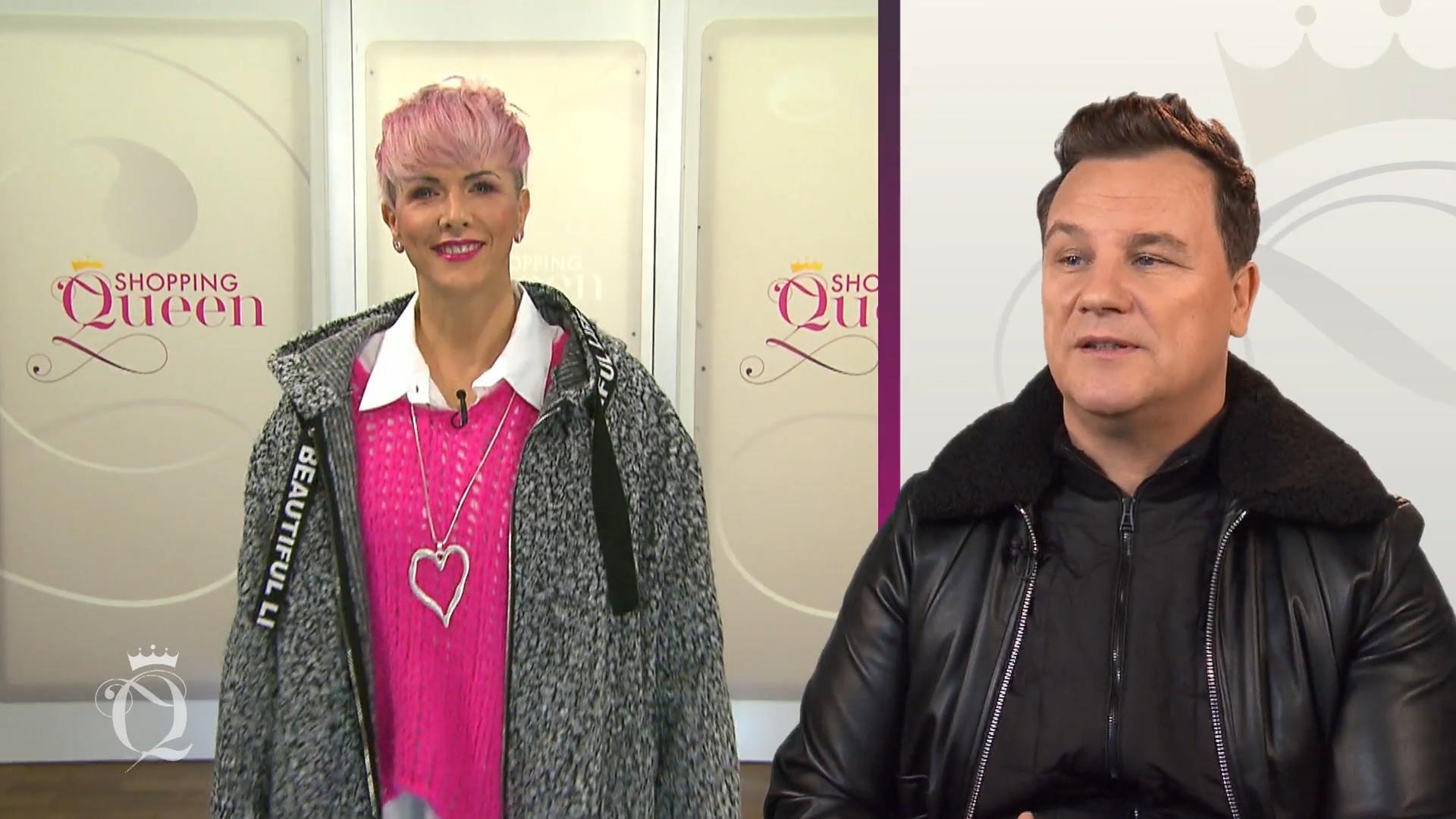 Melanie liefert einen "perfekten Look"