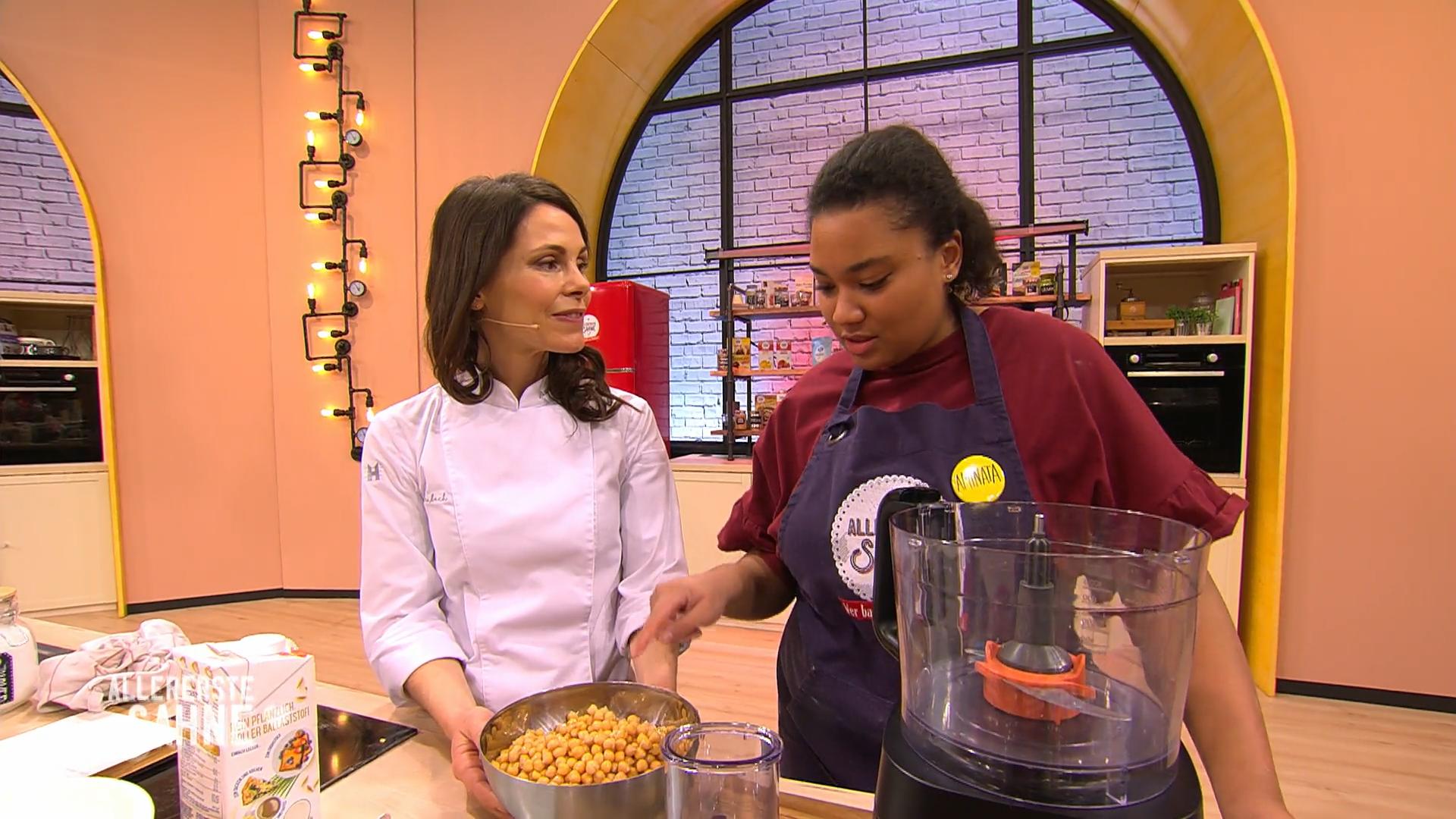 Kichererbsen bilden die Basis