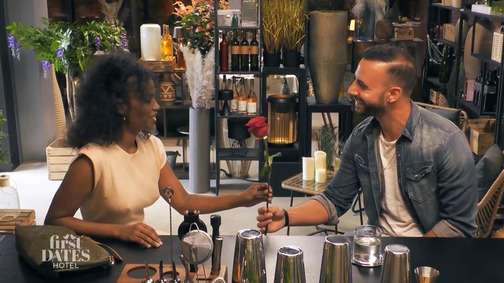 Die Aufregung liegt bei Vanita "bei 10"