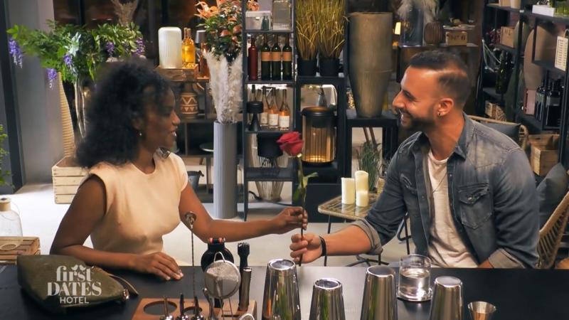 Die Aufregung liegt bei Vanita "bei 10"