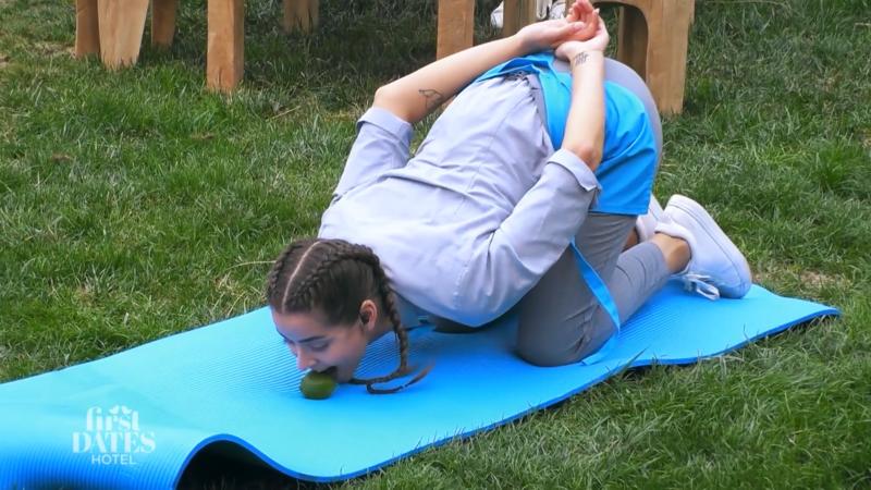 Team-Challenge - Lara macht's vor