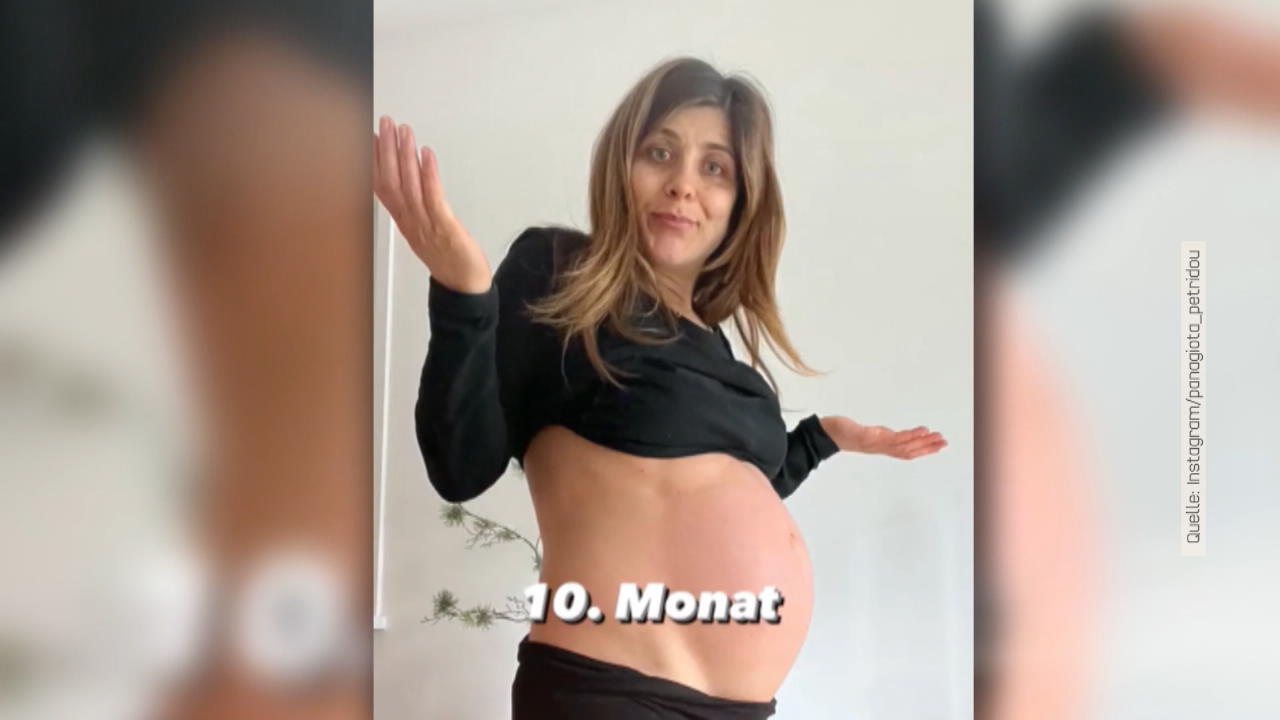 So hat Panagiota Petridou ihre Schwangerschaft verheimlicht