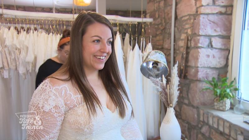 Caroline möchte in Sachen Kleid auf nichts verzichten