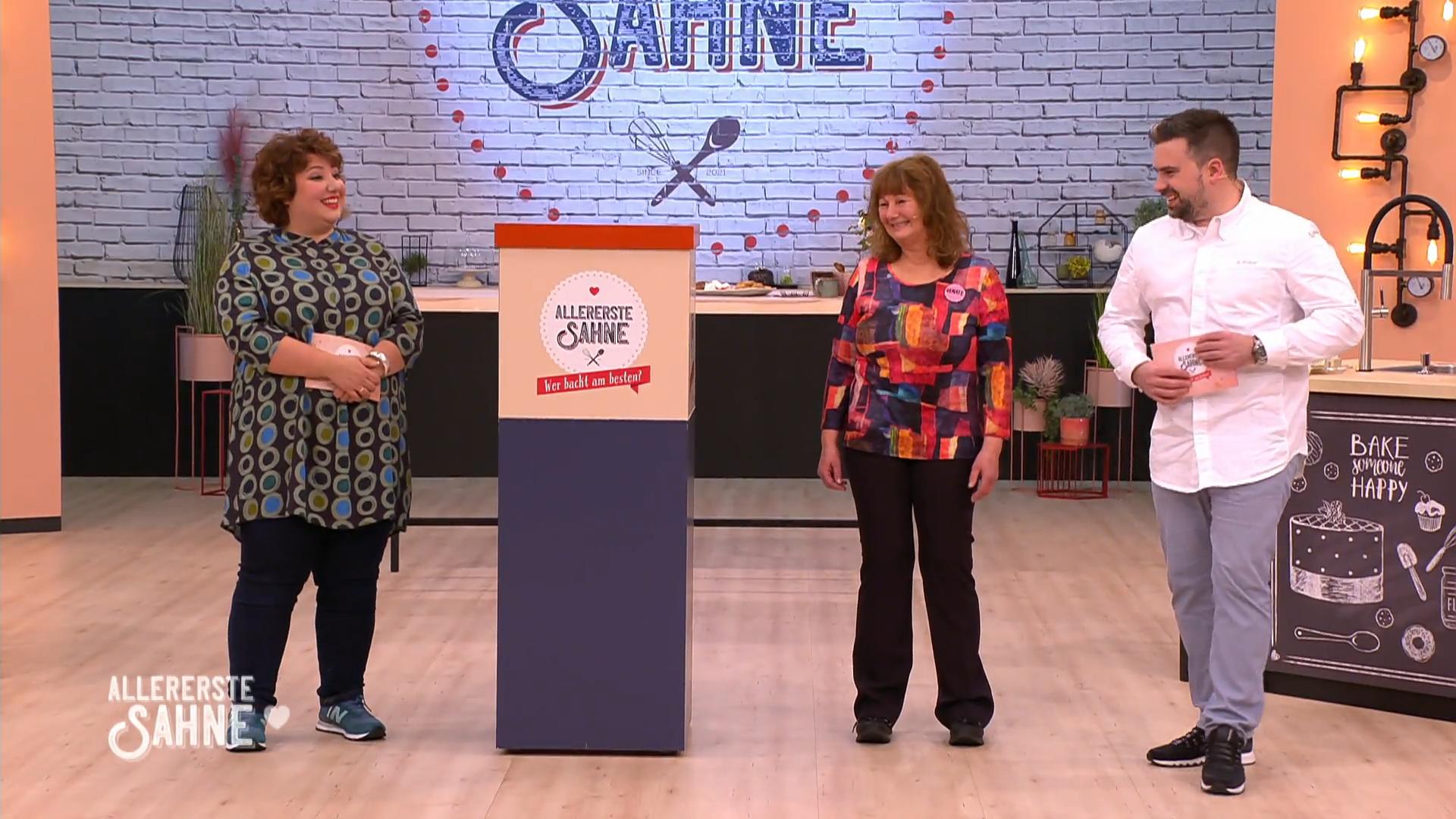 Heute ist Tanzmaus Renate die Meisterbäckerin