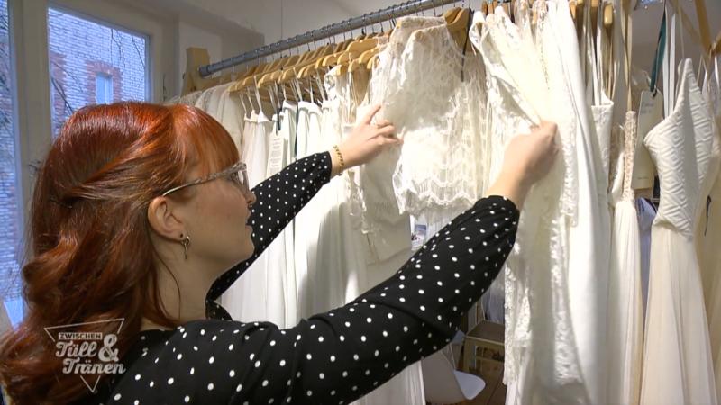 Für Braut Sandra darf es auch ein Zweiteiler sein