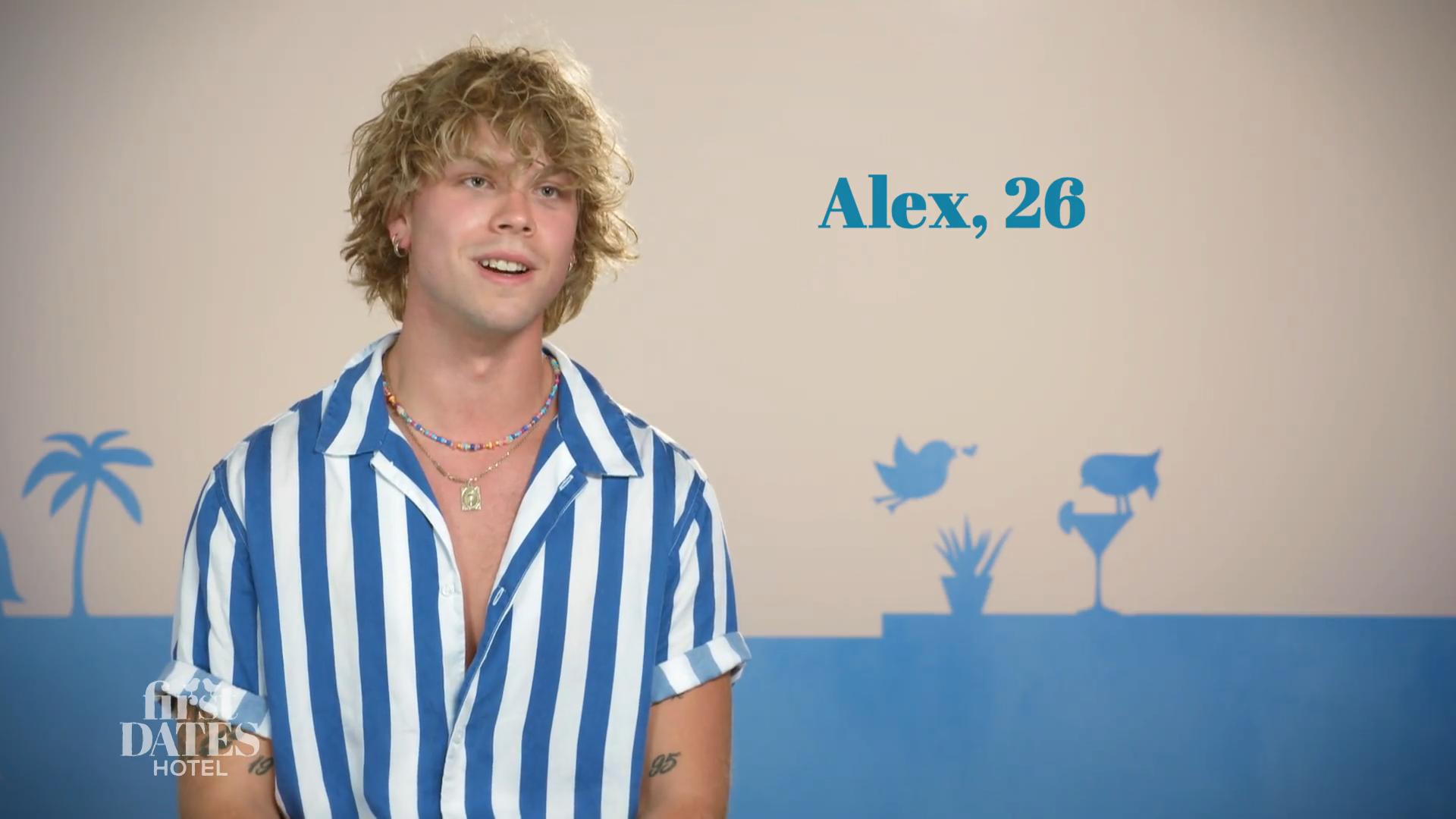 Alex' Mund ist schneller als sein Kopf, sagt er