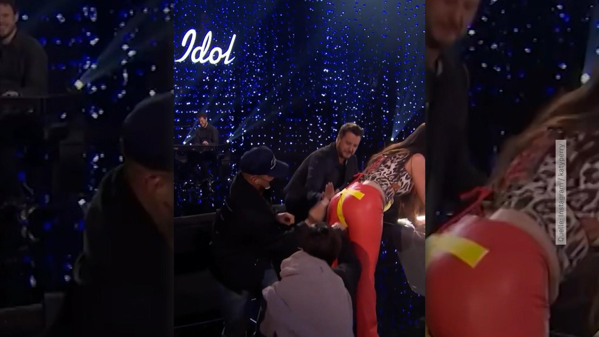 Unfreiwillig blank gezogen: Katy Perry platzt die Hose
