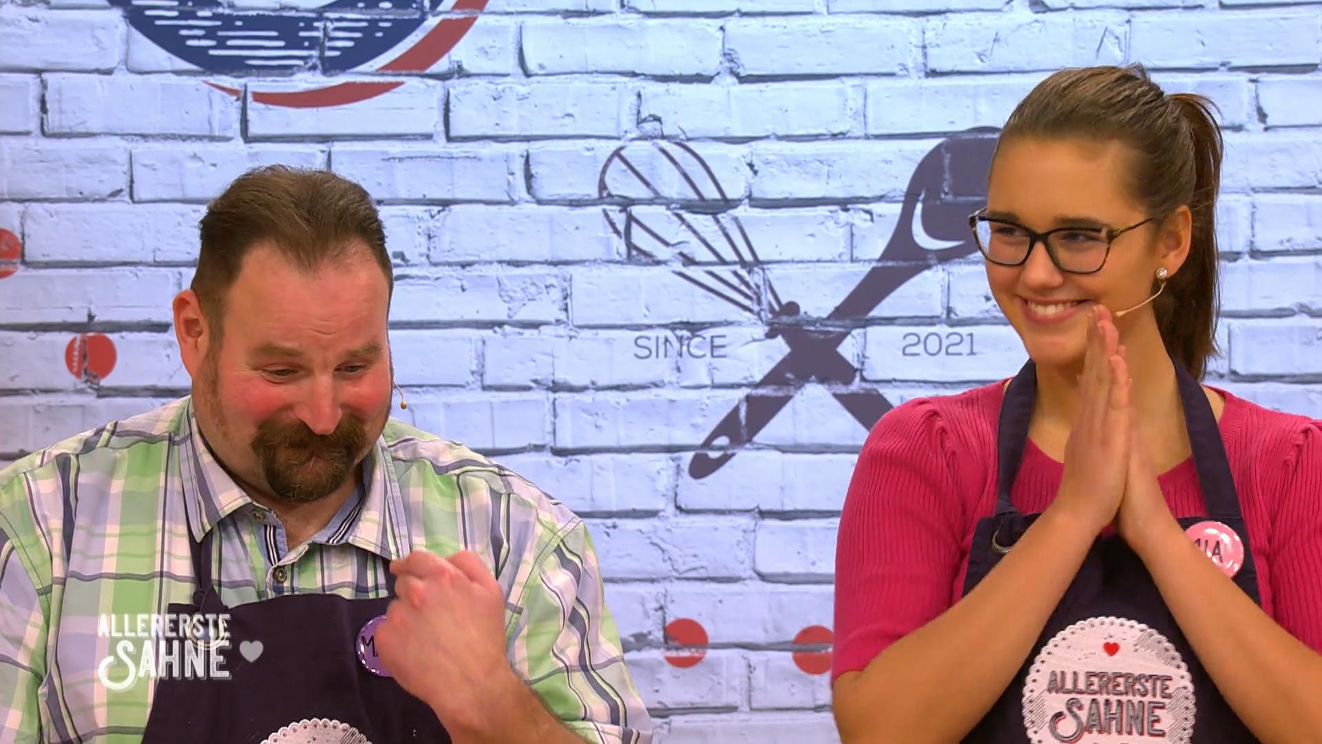 Freude bei den Kandidaten