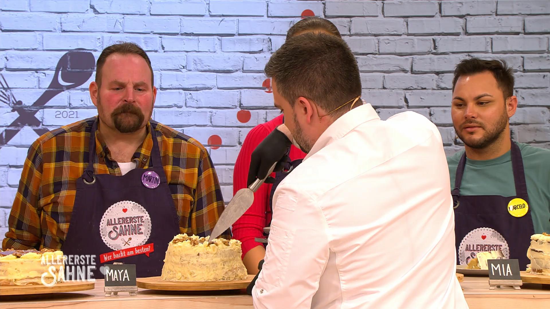 Die Meisterstücke werden probiert