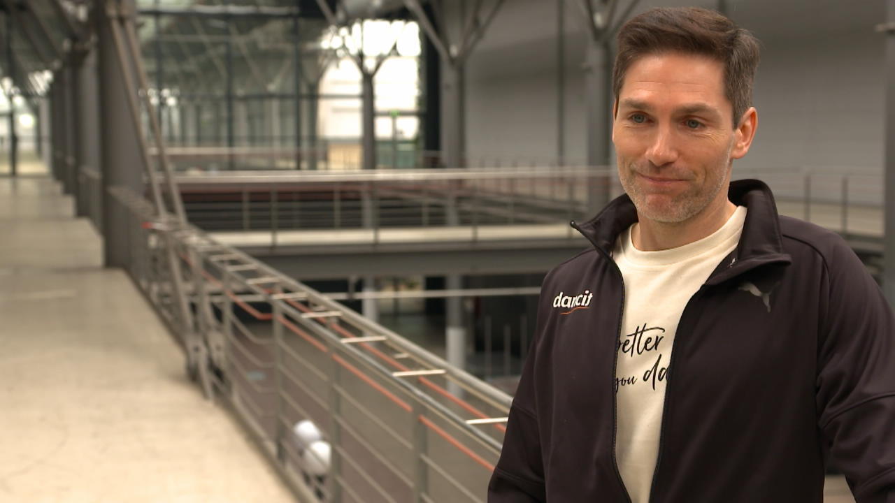 Christian Polanc wartete beim Training auf sie - vergeblich