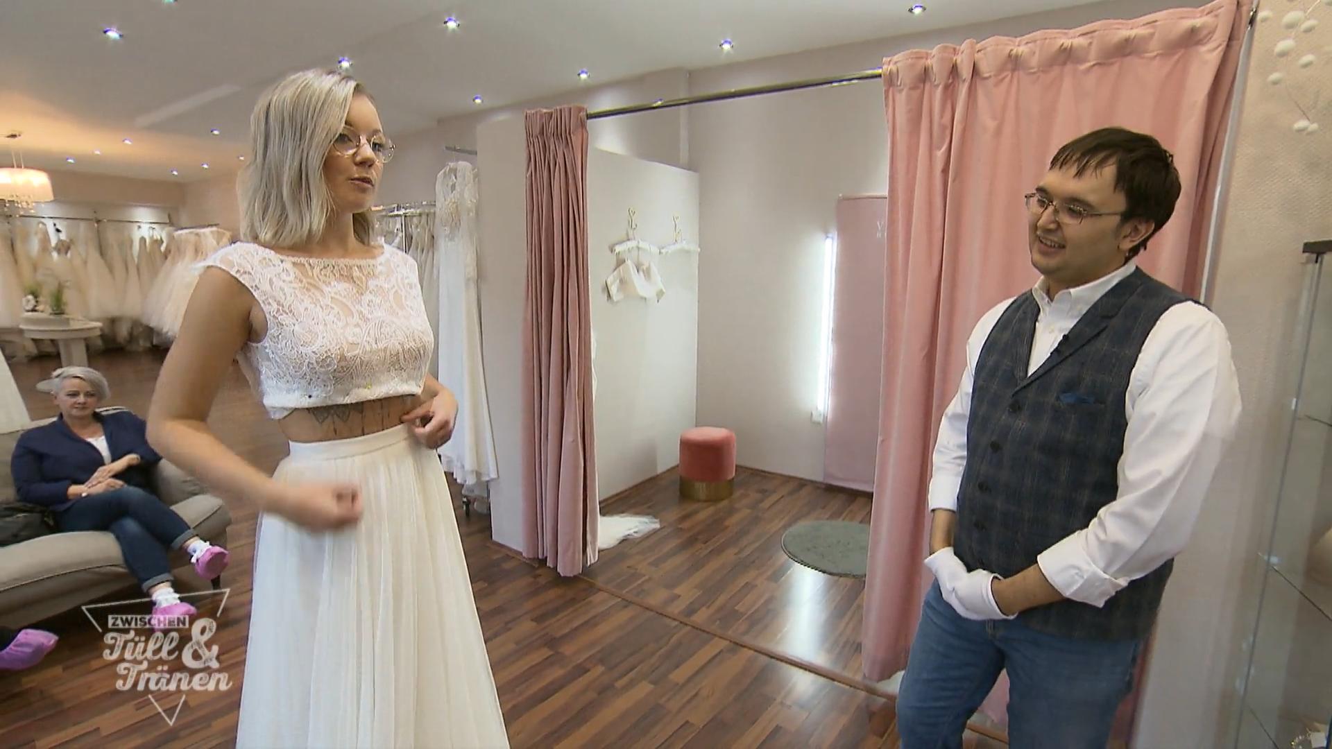 Das Kleid soll Vanessa an eine wichtige Zeit erinnern