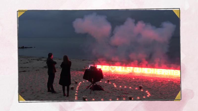 Ein Pyrotechniker musste zur Installation vorbeikommen