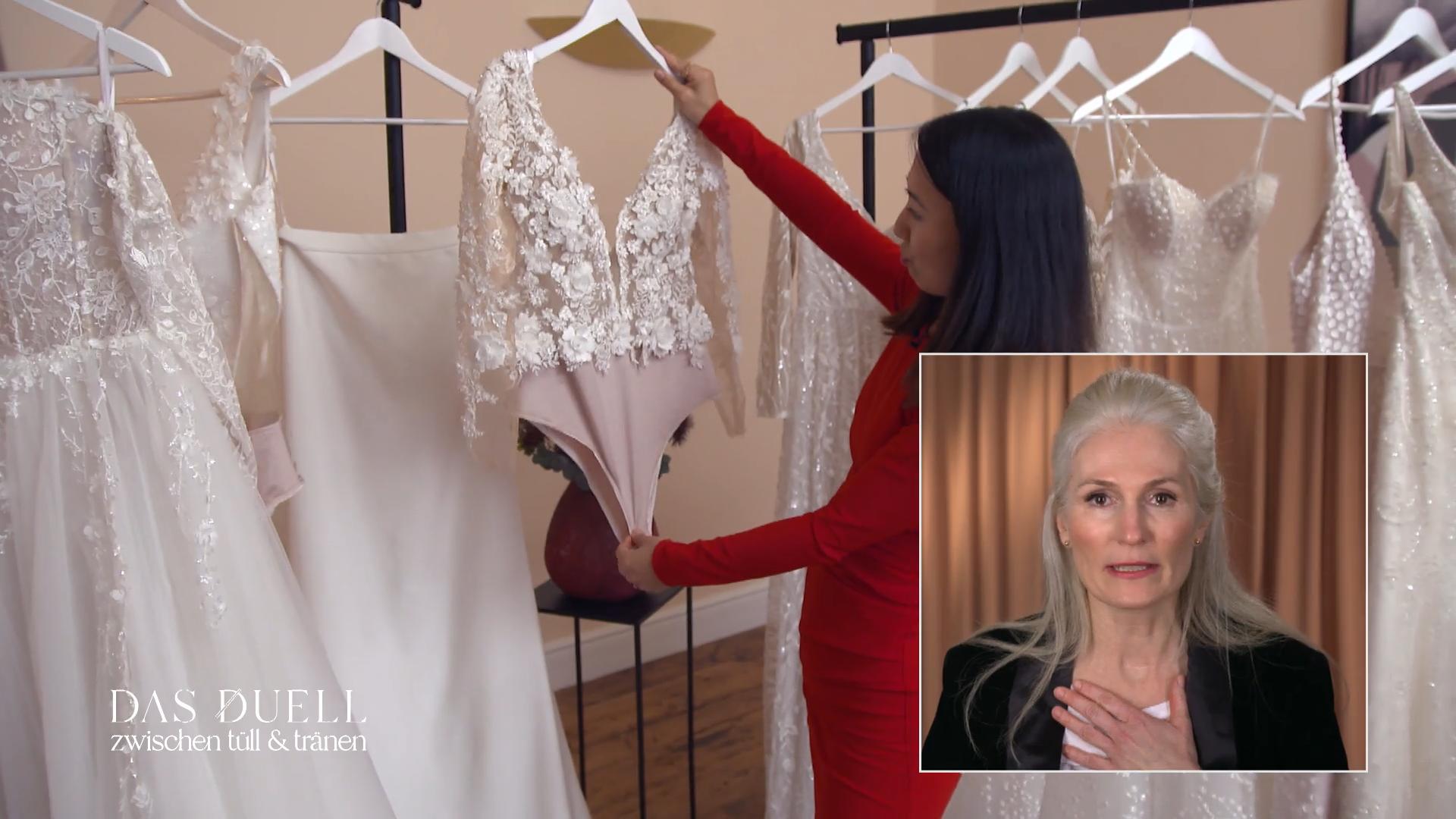 Zwei Brautausstatterinnen im Battle