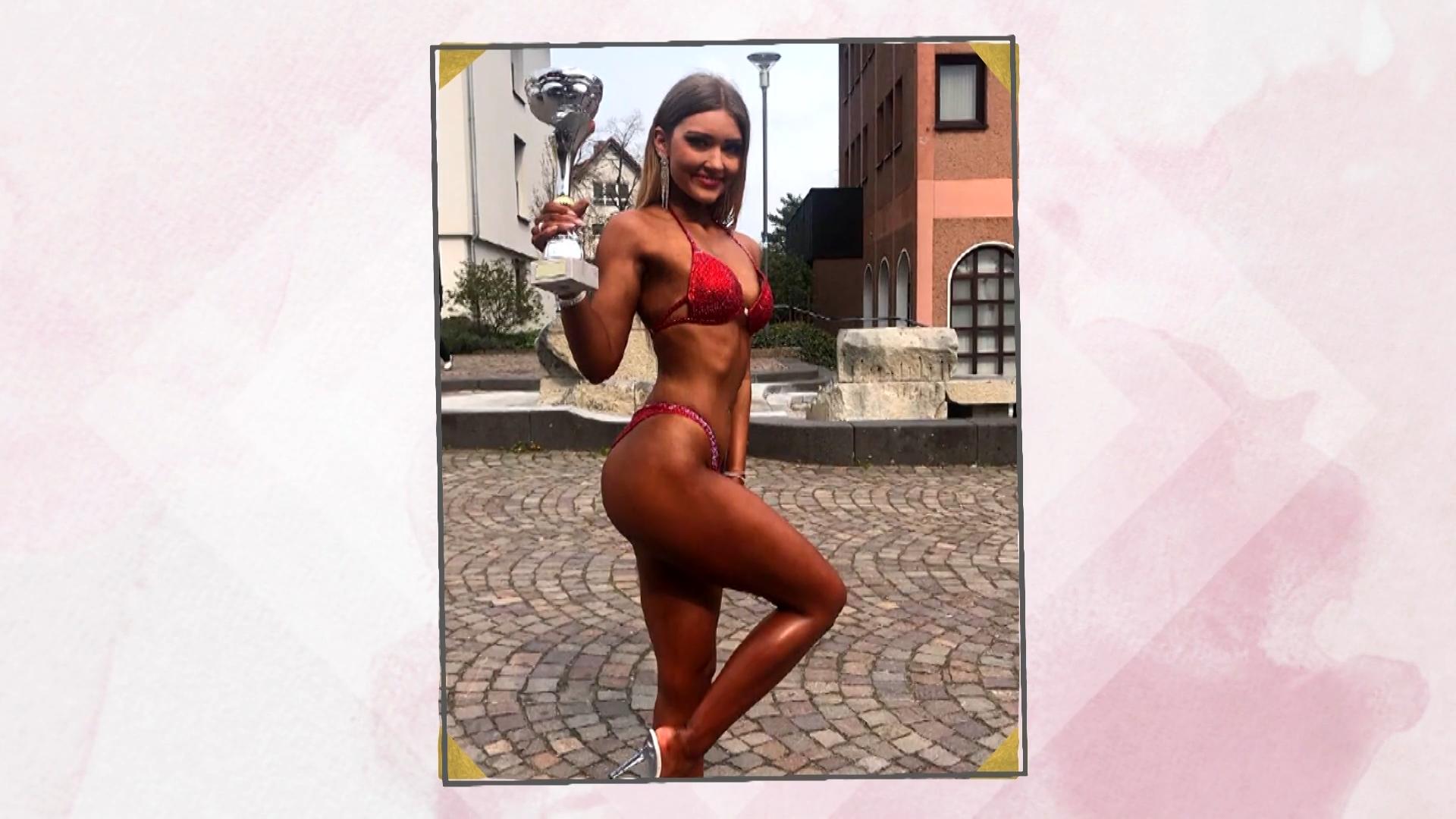Leonie war Bodybuilderin