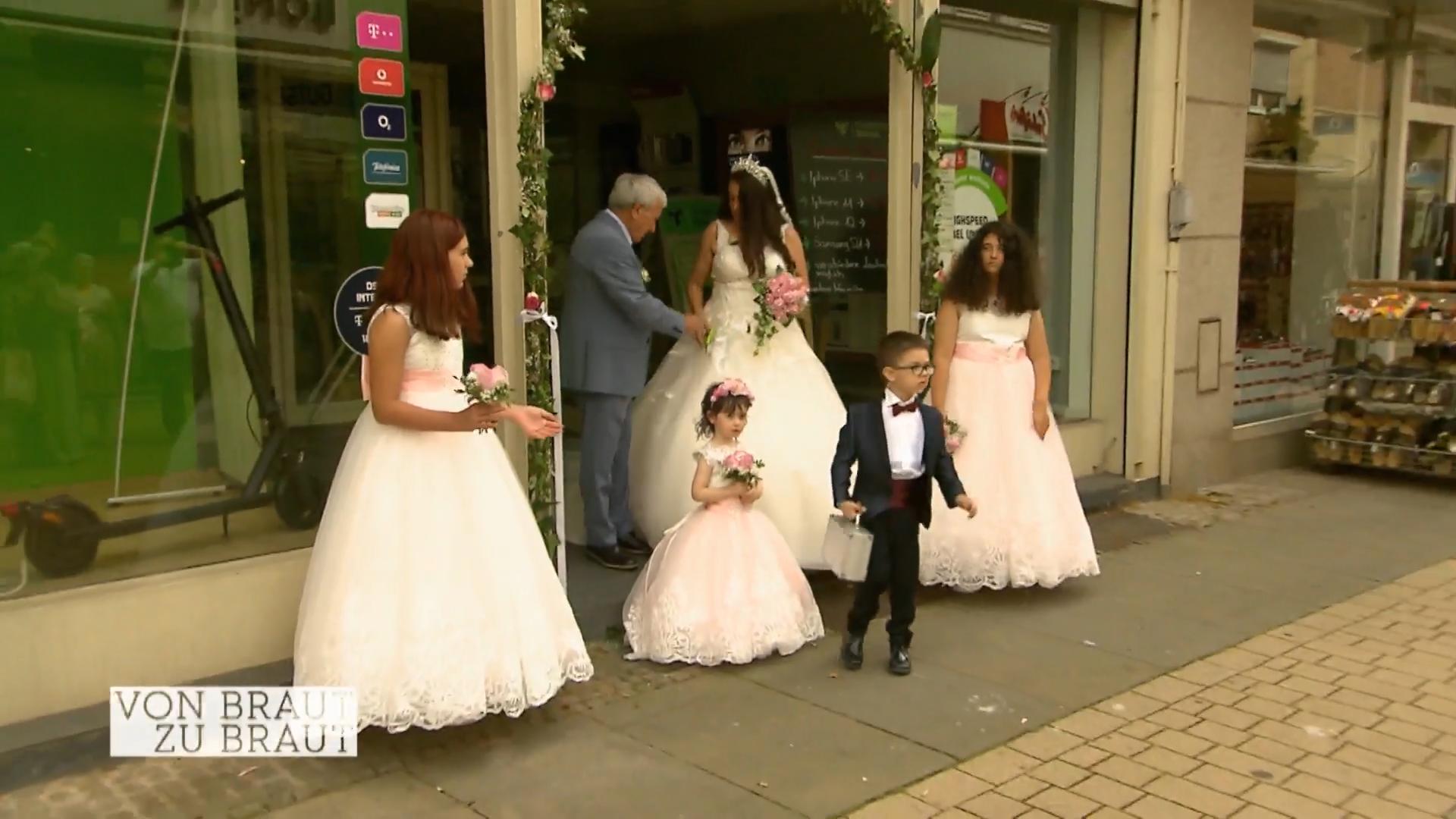 Hochzeit in einer Pizzeria