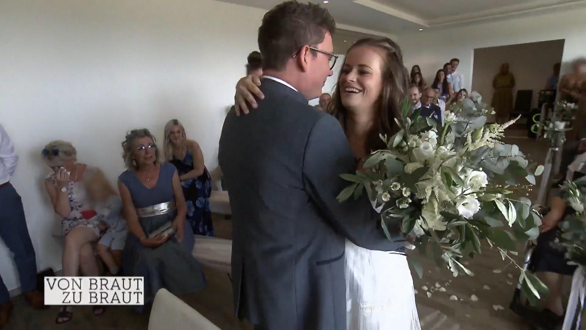 Heirat auf einem österreichischen Weinberg