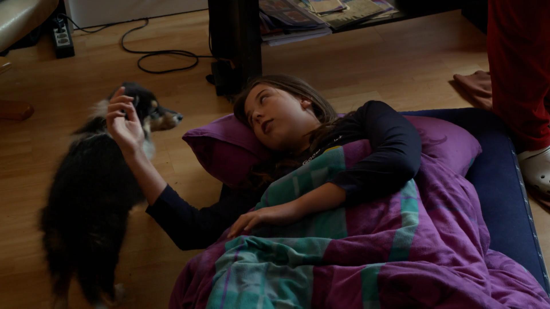 Fussel ist früh wach