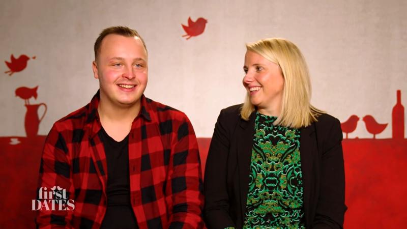 Mit seinem Karohemd lag Christian goldrichtig