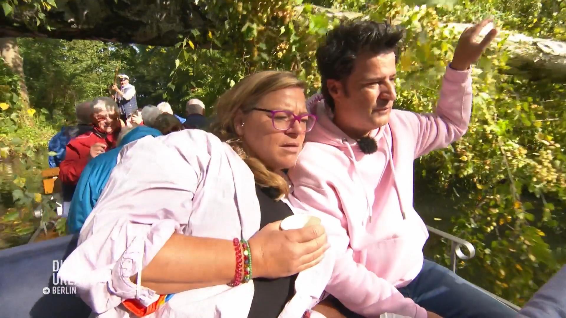 Birte gefällt die Spreefahrt gar nicht