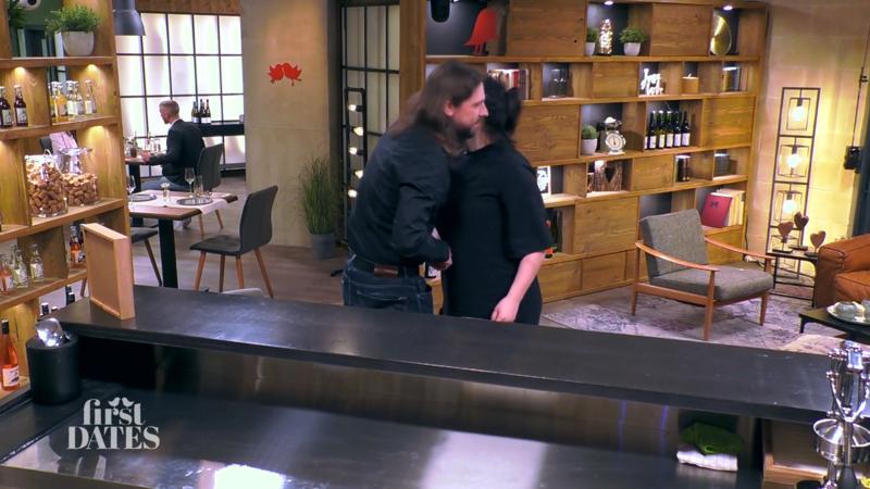 Zur Begrüßung gibt's erstmal eine Umarmung