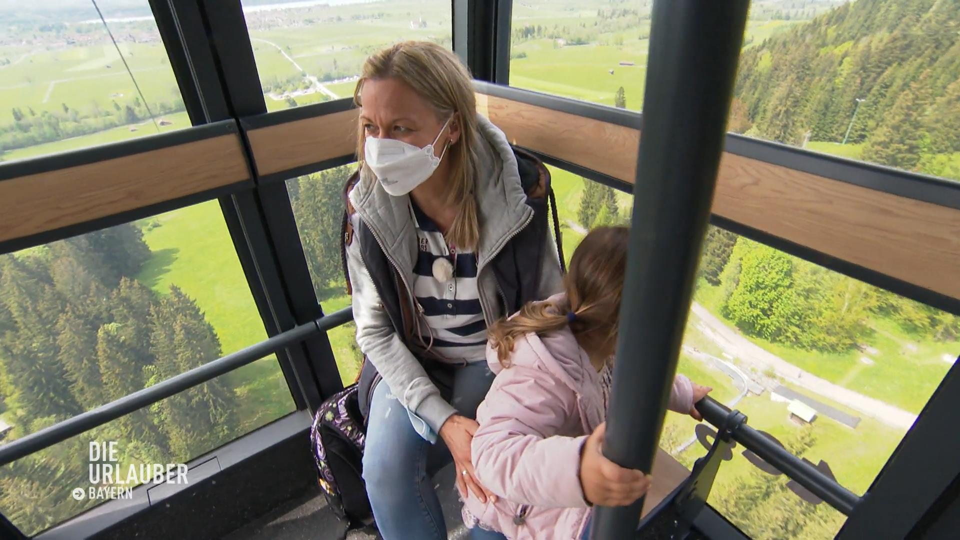 Höhenangst in der Gondel