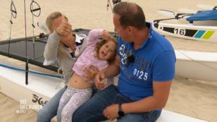 Die urlauber sind zwiegespalten