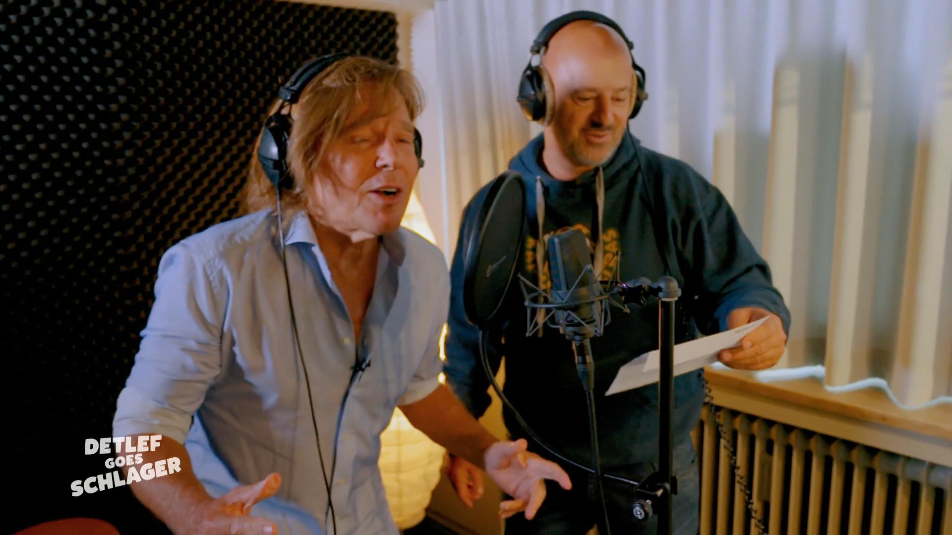 Detelf kommt ins Schwitzen