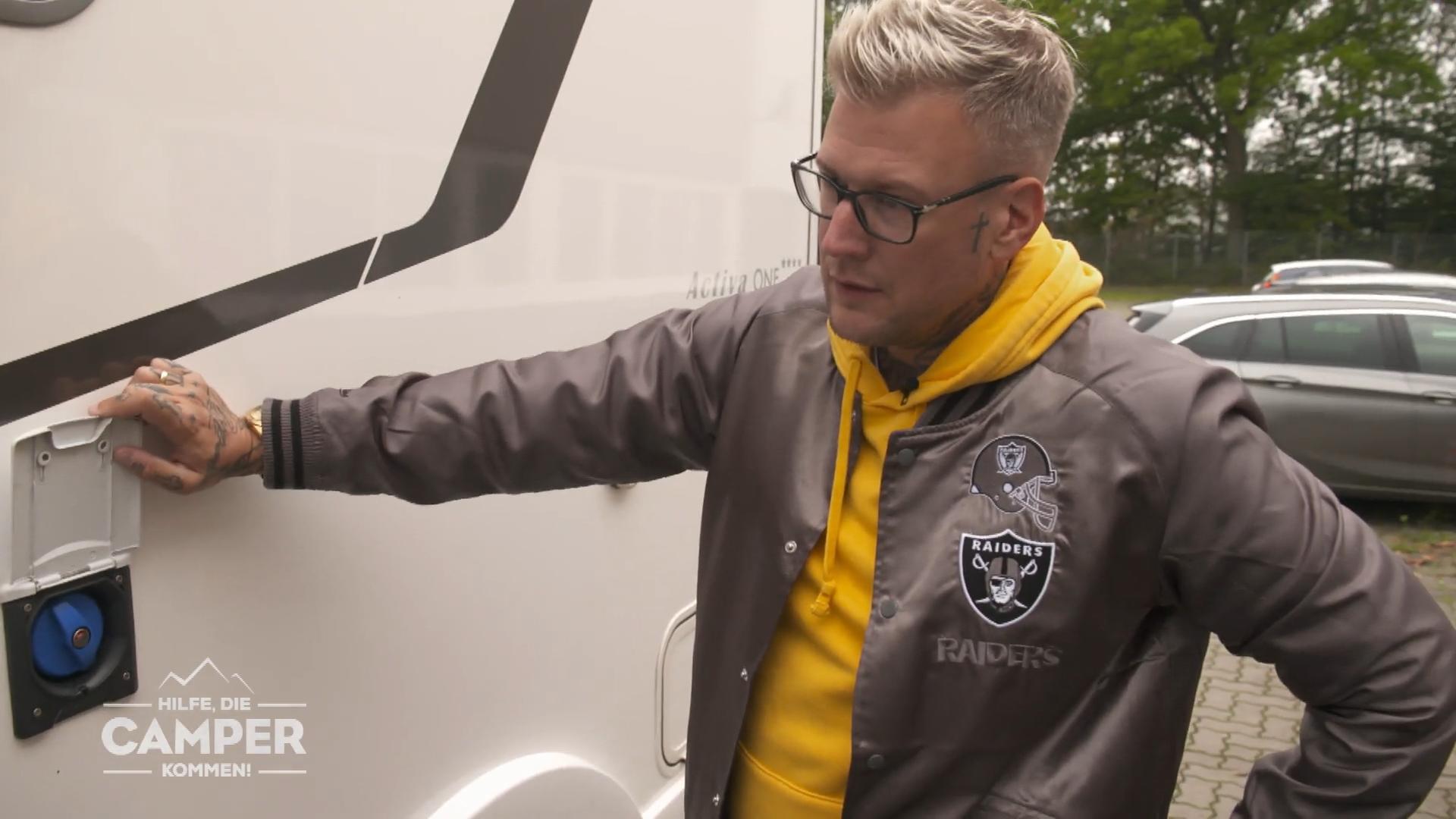 Die Camper lernen ihr neues Zuhause kennen