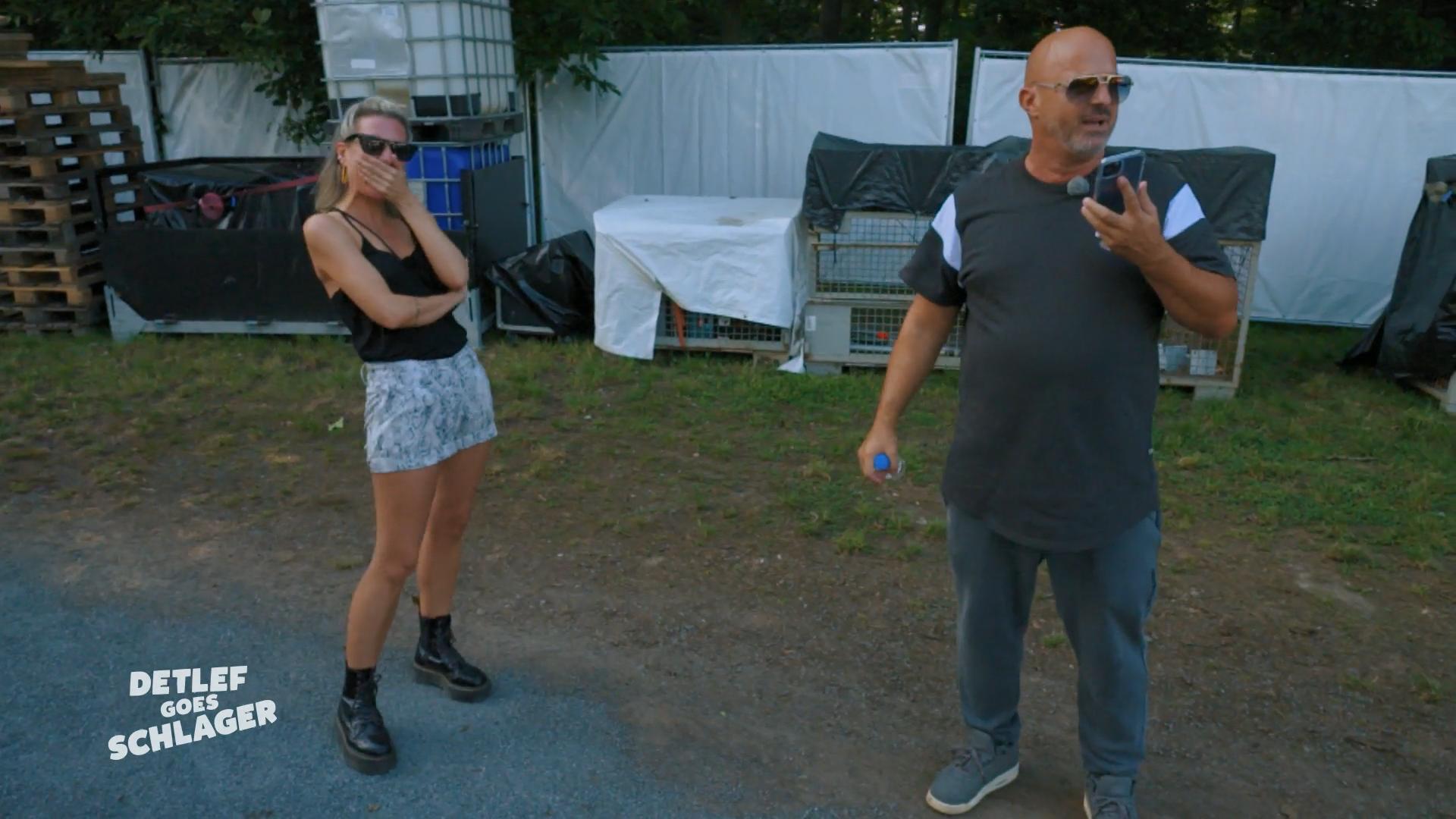 Detlefs erster großer Auftritt vor Publikum