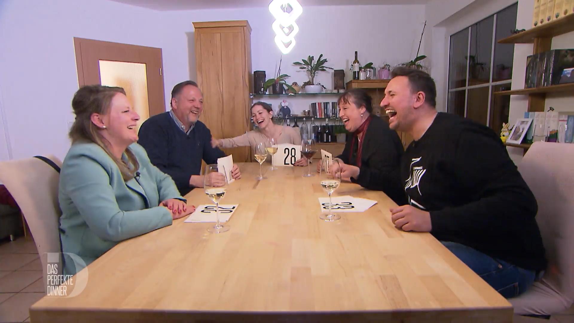 Bei der Siegerverkündung wird's lustig