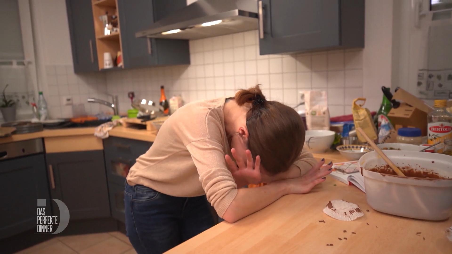 Verzweiflung? Oder Lachkrampf?