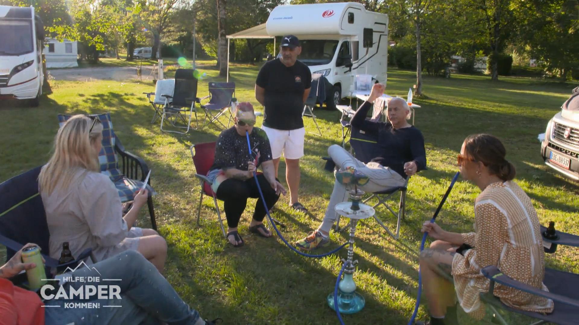 Erstmal eine Friedenspfeife für gute Stimmung