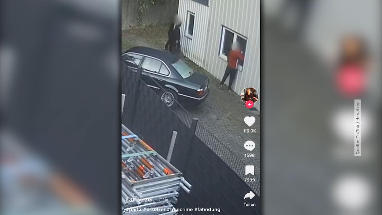 Opfer fahndet nach "dämlichen Einbrechern" bei Tiktok