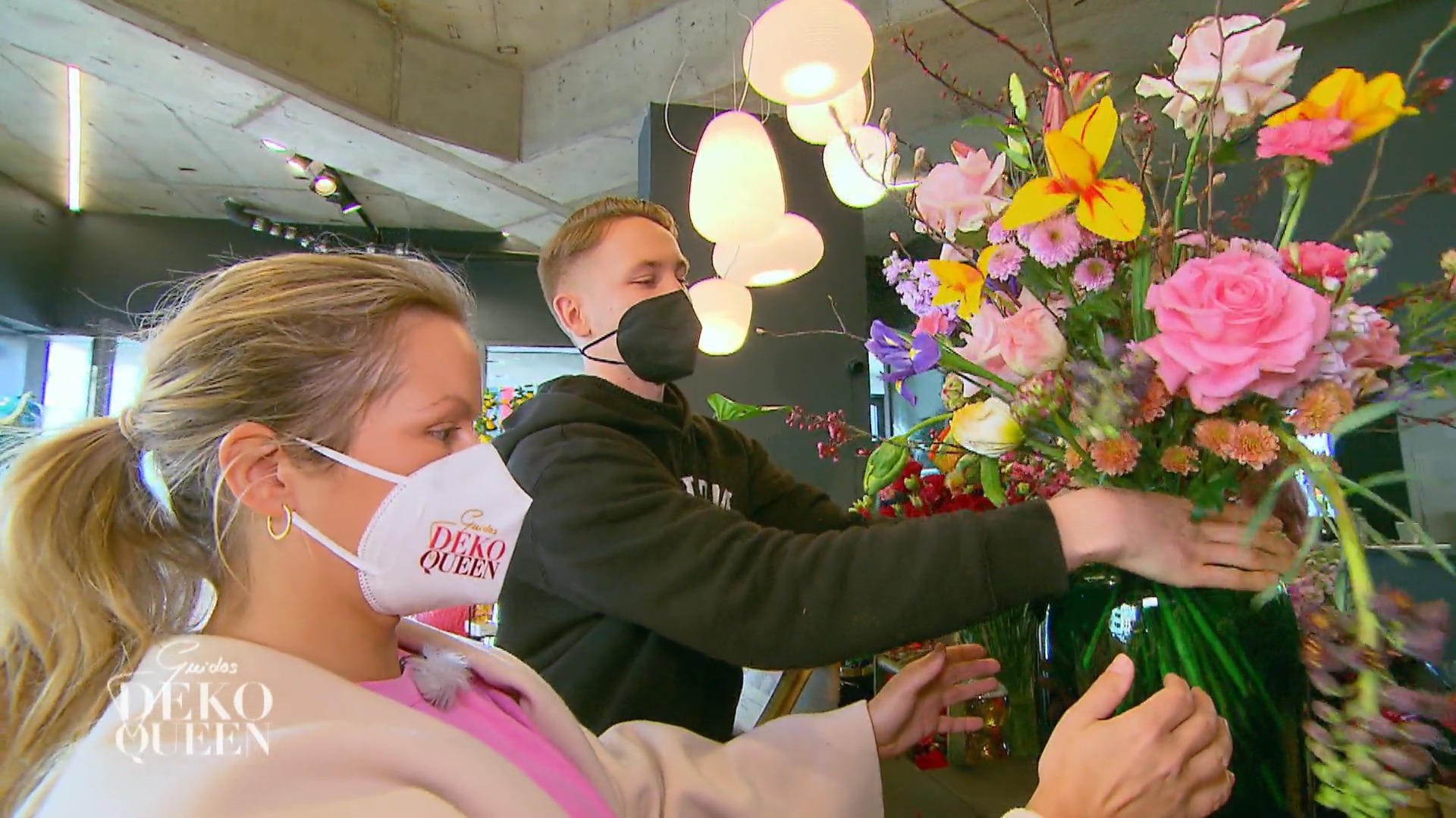 Paula macht sich an die Arbeit