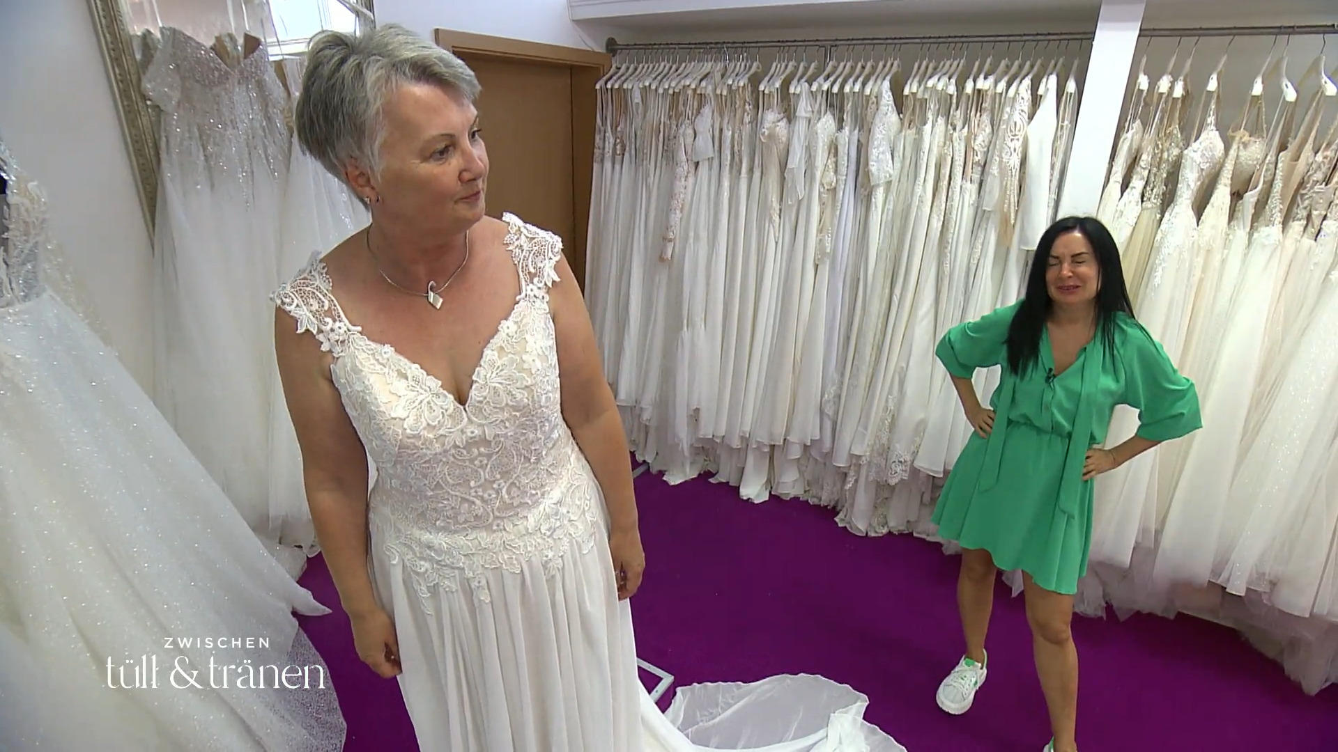 Braut und Bräutigam sind sich uneinig