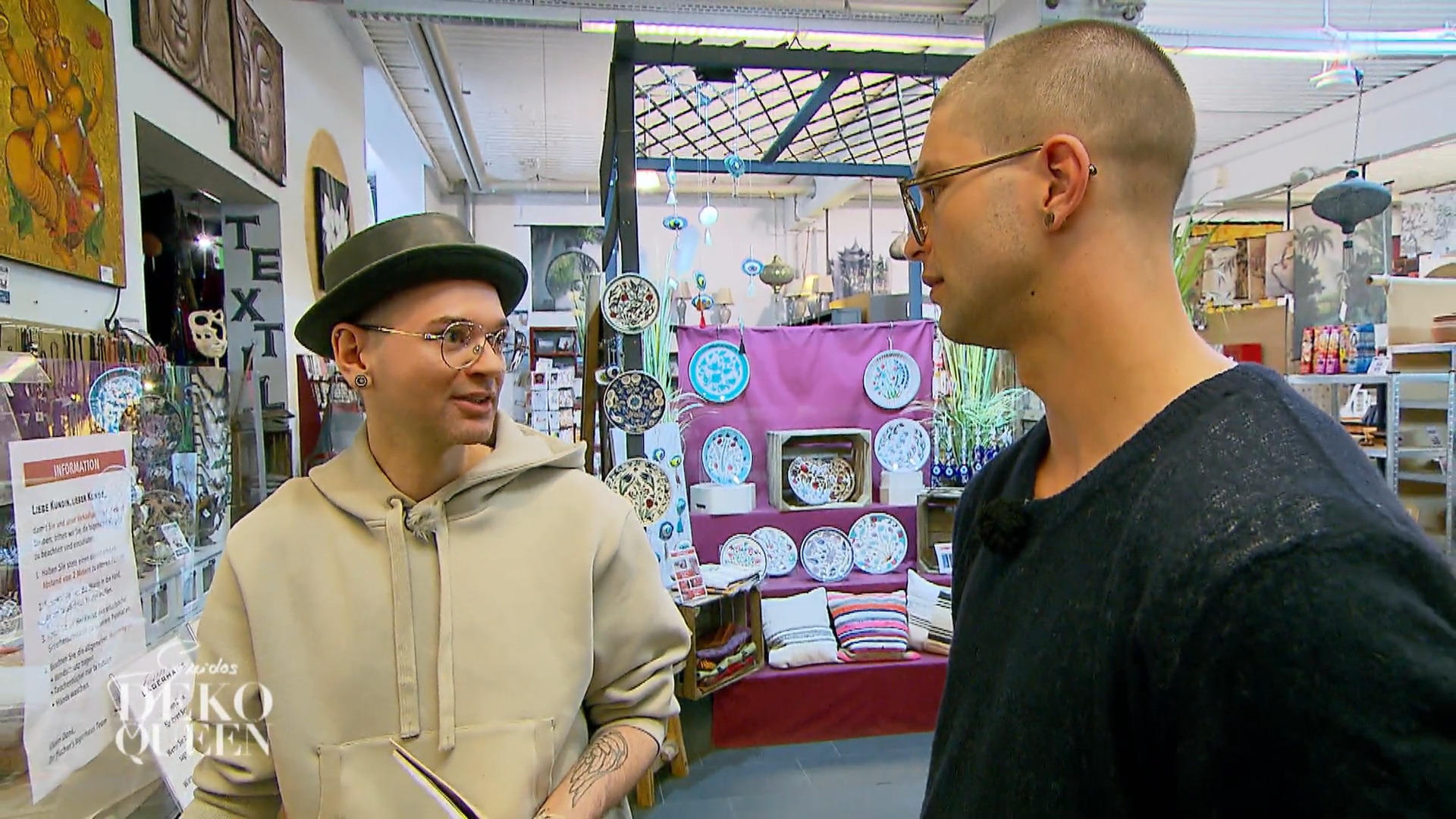 Matthias muss aussortieren