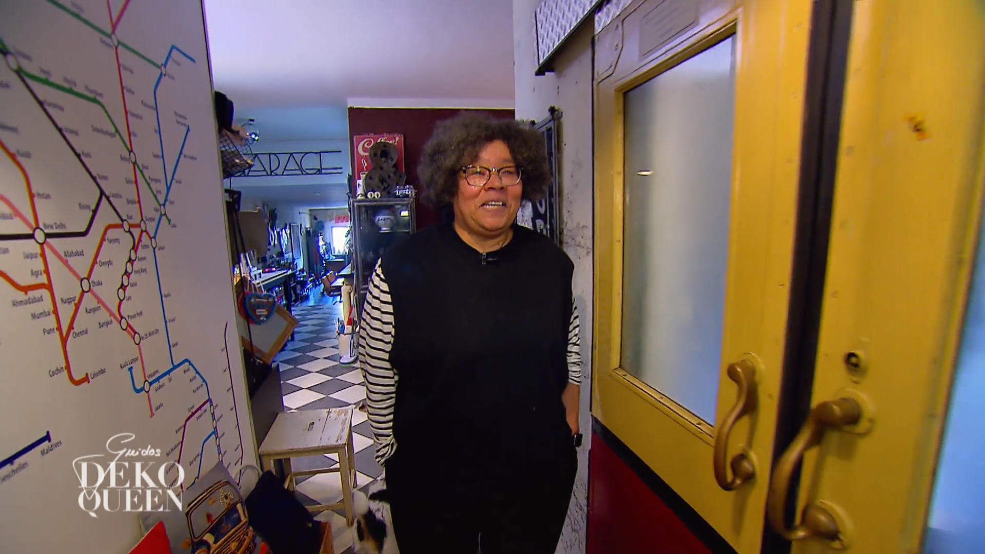 Durch die S-Bahn Tür direkt in Beneditas Wohnung